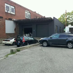 Dinin' Hall Double Doors for eating al fresco