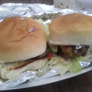 Pirate sliders, chips &amp; rum(less) punch for lunch on this fine talk like a pirate day from the OH! Burgers truck, yarr!