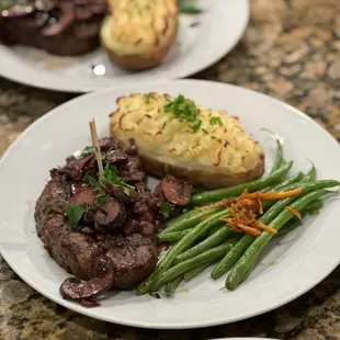 This was the main course. Forgot to take pics of the salad and dessert.