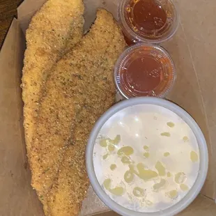 Fried Swai fish