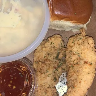 Kids Chicken Tender meal
