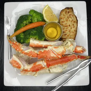 Alaskan King Crab Legs- Every Friday @3pm. MP