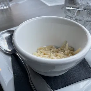 Bowl of parmesan