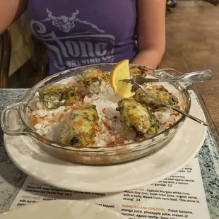 Oysters Rockefeller