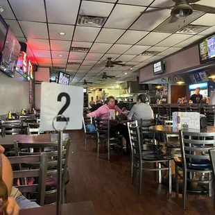 dining area/bar area