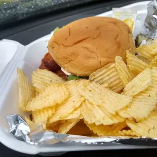 Malibu Chicken Sandwich