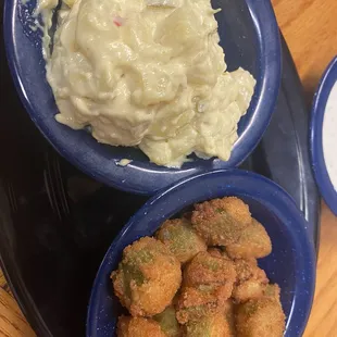 Tater Salad and okry