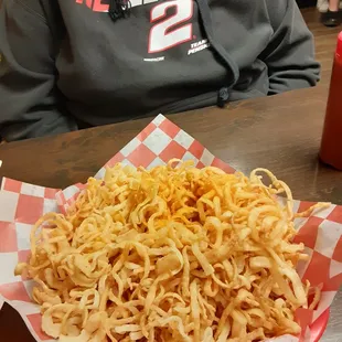 Onion strings
