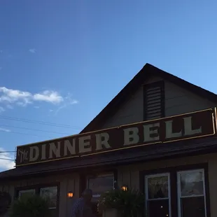 the front of the restaurant