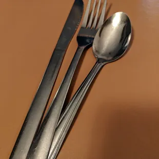 Some of the cheapest silverware I have come across.