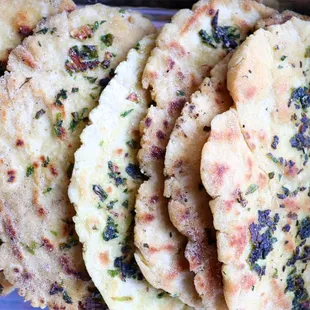 Gluten free naan bread.