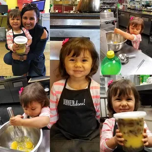 We offer fun special events like our annual Pie Days where parents, grandparents, friends make memories and pies for Thanksgiving.