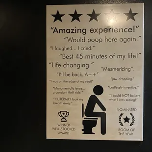 bathroom sign
