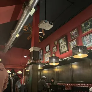 Cozy interior &amp; sauces!