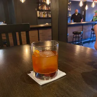 Maple bacon old fashioned