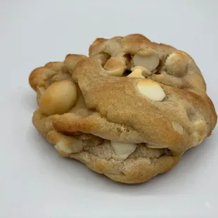 Huge White Chocolate Macadamia Nut Cookie