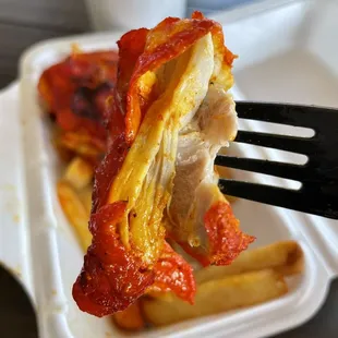 Dino's Chicken Thighs. Lunch 2/5/2021