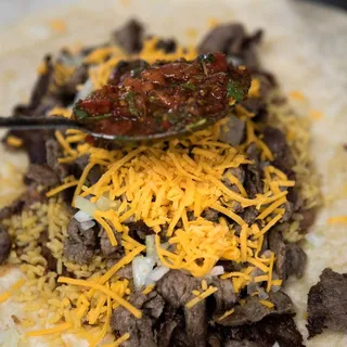 Extra Large Carne Asada Burrito