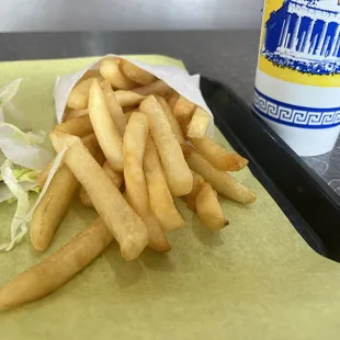 Perfect crusty fries