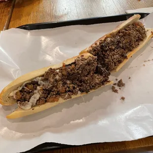 Sicilian Steak Sandwich