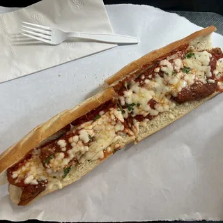 Chicken Cutlet Parmesan Sandwich