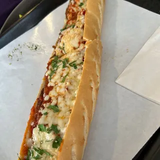 Eggplant Parmesan Sandwich