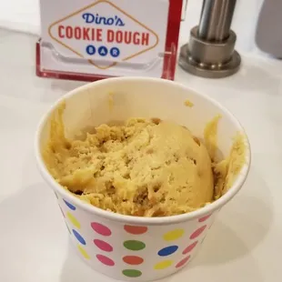 Butterscotch Cookie dough!
