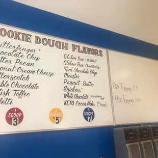 Updated Menu