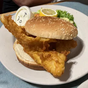 Walleye Sandwich