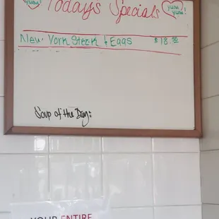 Today's Special