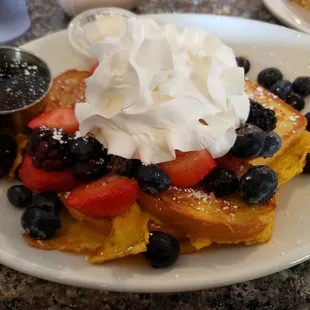 Breakfast special - all berry French toast