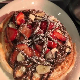 Strawberry - Banana Nutella Pancakes (2)