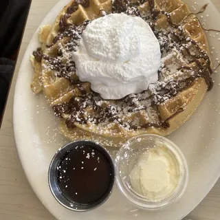 Nutella Glaze Waffle