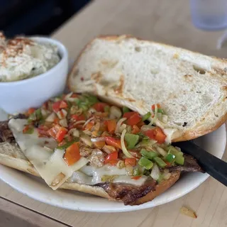Philly Cheese Steak Sandwich