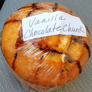 Vanilla Chocolate Chunk Muffin from Dino&apos;s