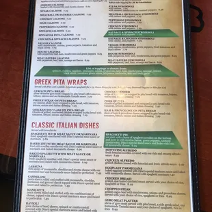 Menu 2/2