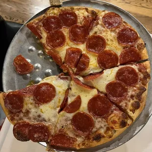 12&quot; pepperoni pizza