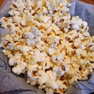 Free popcorn