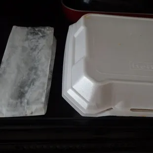 a close up of a container