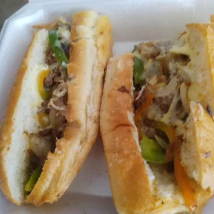 Philly cheese steak.