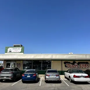 cars parked in a parking lot