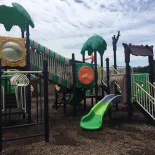 Just part of the huge double-playground