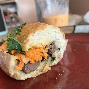 Roasted Portobello Banh Mis