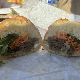 Shaking Beef Banh Mi