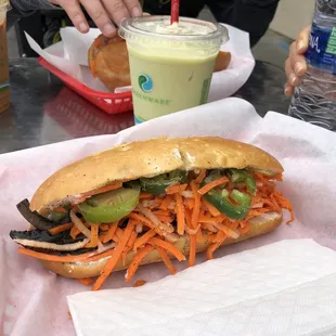 Roasted Portobello Sandwich