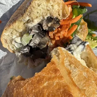 Roasted Portobello Sandwich