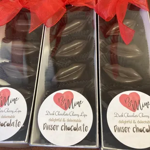 Dark Chocolate Cherry Cordial Lips
