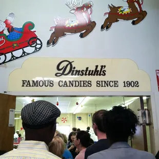 people standing in line