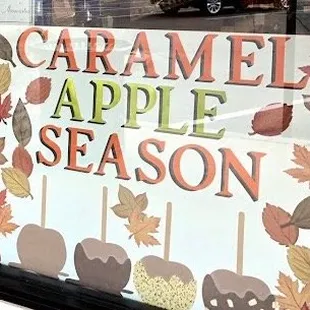 caramel apple season!