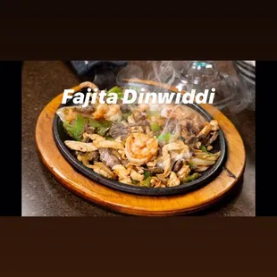 a plate of food on a table